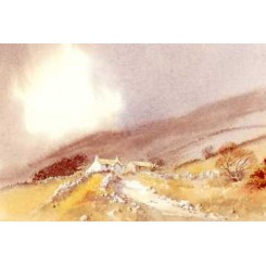 Pembrokeshire Cottage Card (Pack of 4 )