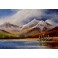 CHRISTMAS CARD Snowdon from Llyn Mymbyr Card (Pack of 4)